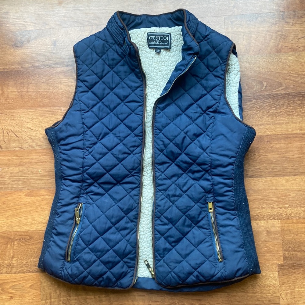 C’esttoi size large fall/winter vest